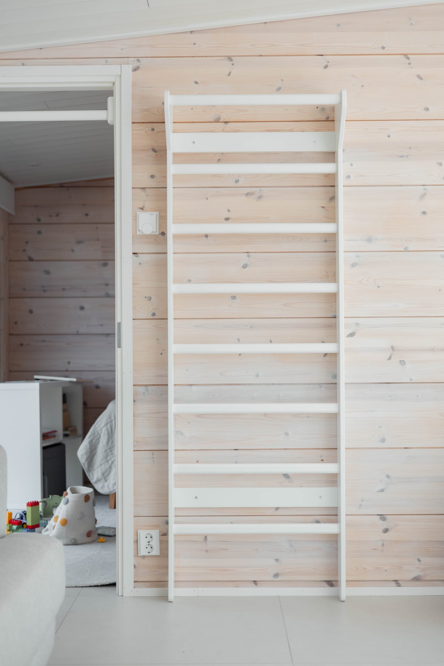 Sprossenwand + Trainingszubehör