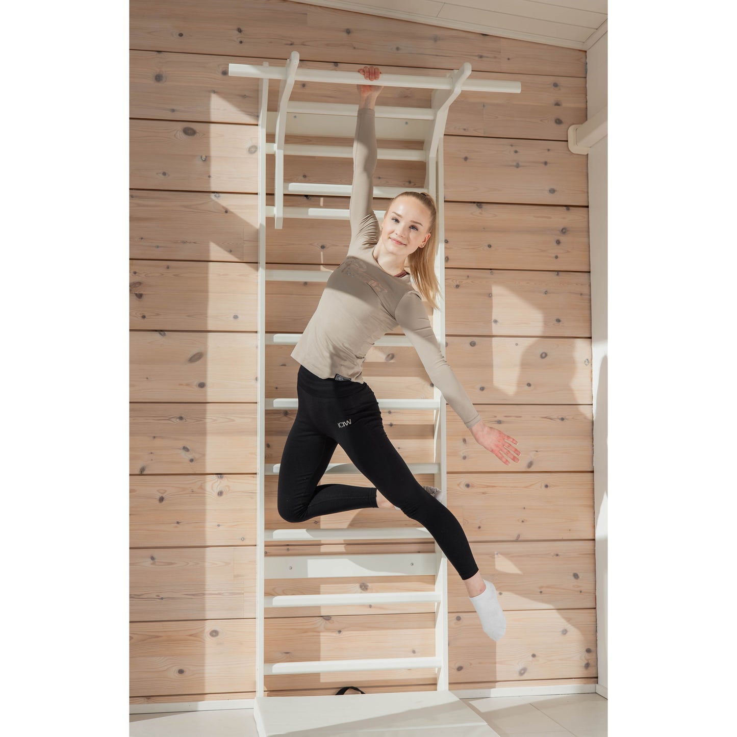 Sprossenwand + Trainingszubehör