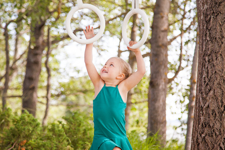 Gymnastikringe aus Kunststoff